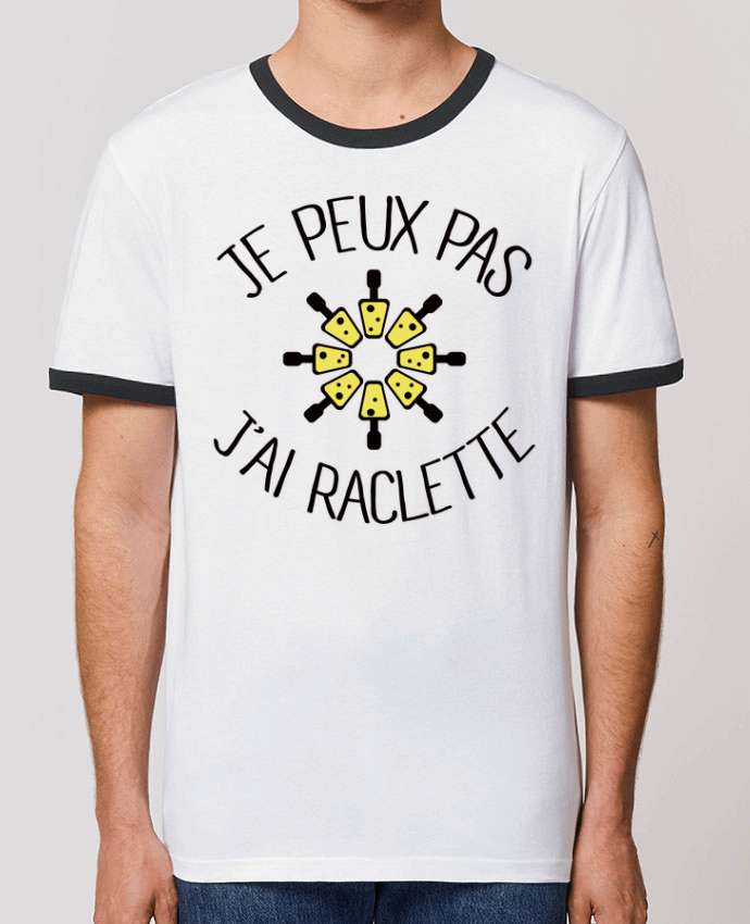 T-shirt Je peux pas j'ai Raclette par Freeyourshirt.com