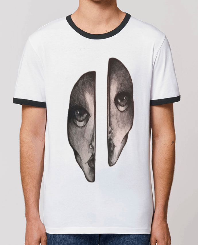 CAMISETA BORDES EN CONTRASTE UNISEX Stanley RINGER Headache por OhHelloGuys!