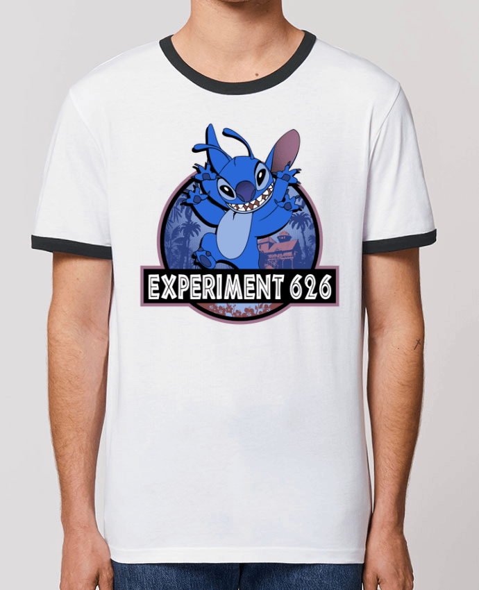 Unisex ringer t-shirt Ringer Experiment 626 by Kempo24