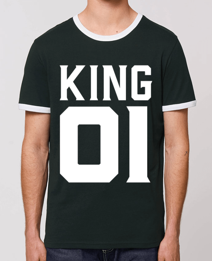 T-Shirt Contrasté Unisexe Stanley RINGER king 01 t-shirt cadeau humour by Original t-shirt