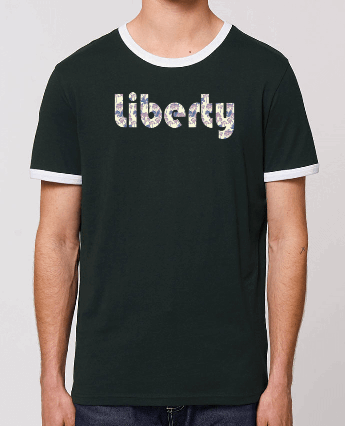 T-Shirt Contrasté Unisexe Stanley RINGER Liberty by Les Caprices de Filles