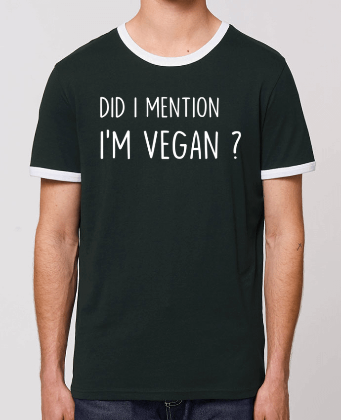 T-shirt Did I mention I'm vegan? par Bichette