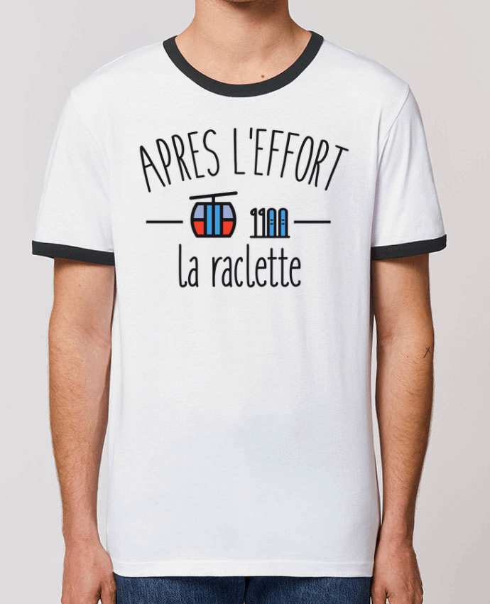 T-shirt Après l'effort, la raclette par FRENCHUP-MAYO