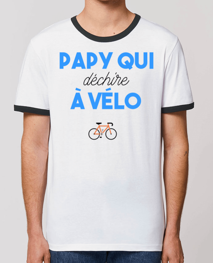 T-shirt Papy qui déchire à Vélo par tunetoo