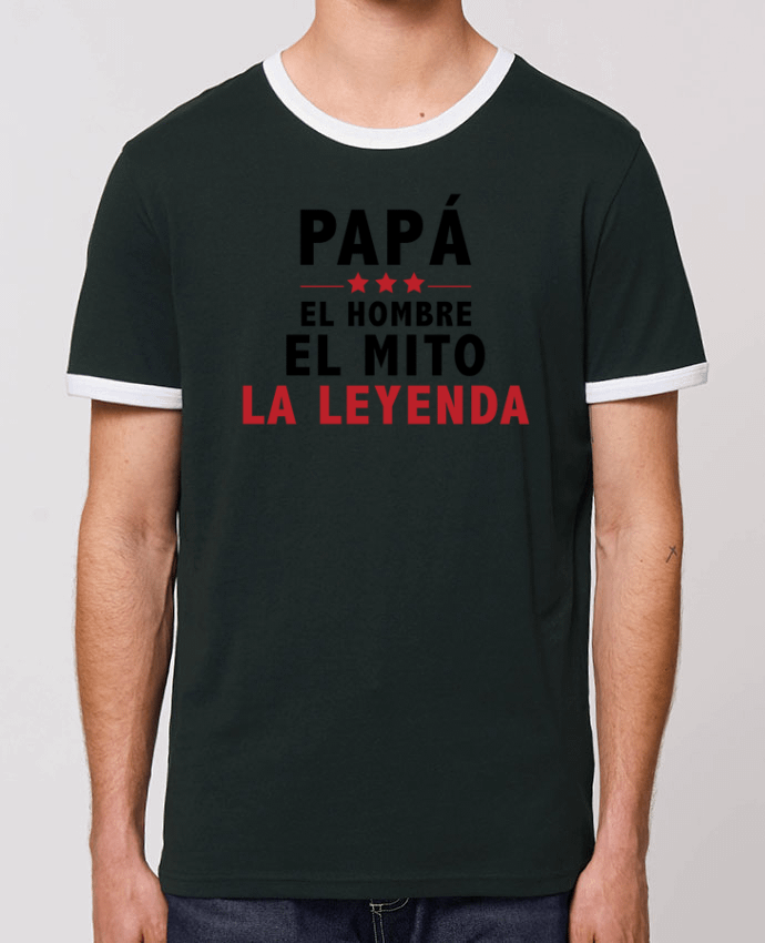 T-shirt PAPÁ : EL HOMBRE EL MITO LA LEYENDA par tunetoo