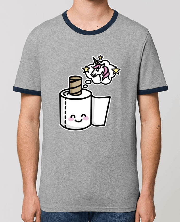 T-shirt BEAUTIFUL UNICORN TOILET PAPER par LaundryFactory