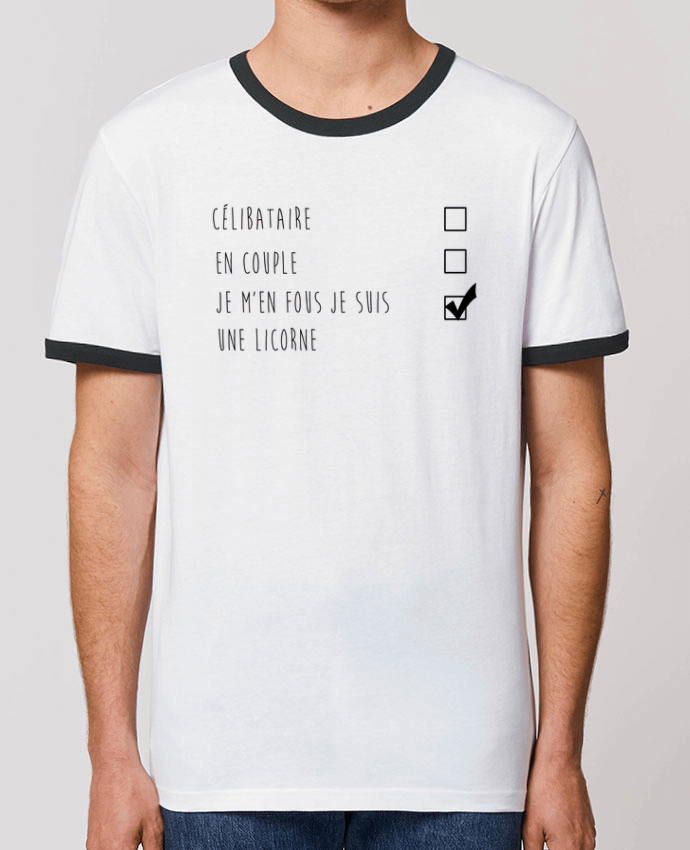 T-shirt je m'en fou je suis une licorne par DesignMe