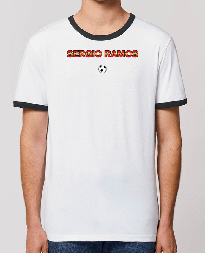 Unisex ringer t-shirt Ringer Sergio Ramos by tunetoo