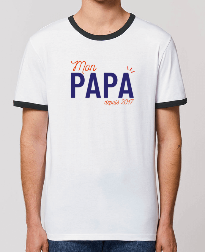 T-shirt Mon papa depuis 2017 par arsen