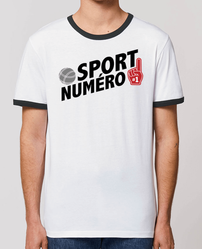 T-shirt Sport numéro 1 Pétanque par tunetoo