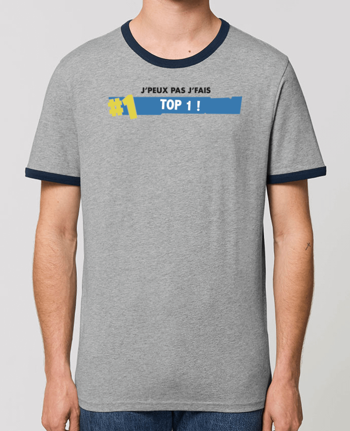 T-shirt J'peux pas J'fais TOP 1 fortnite par tunetoo