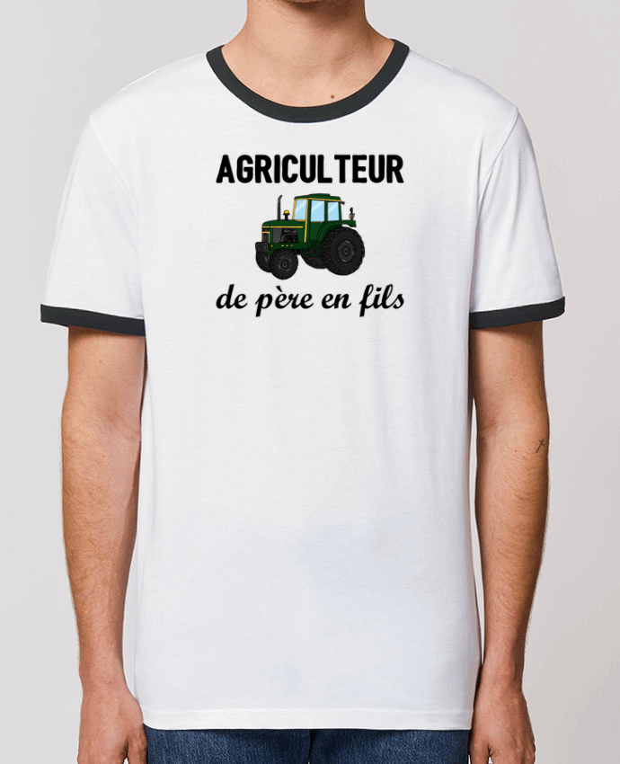 T-shirt Agriculteur de père en fils par tunetoo
