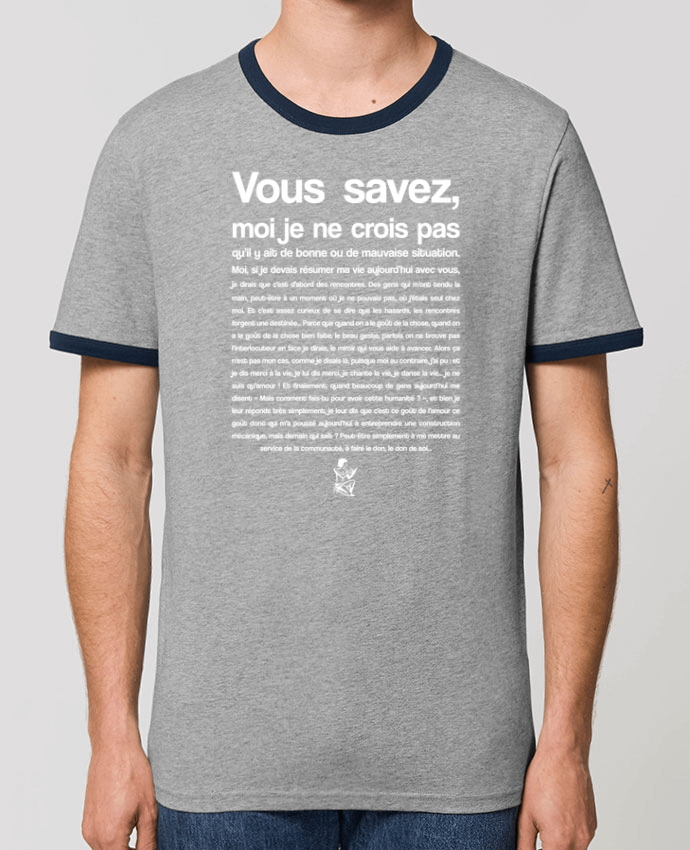 T-shirt Citation Scribe Astérix par tunetoo