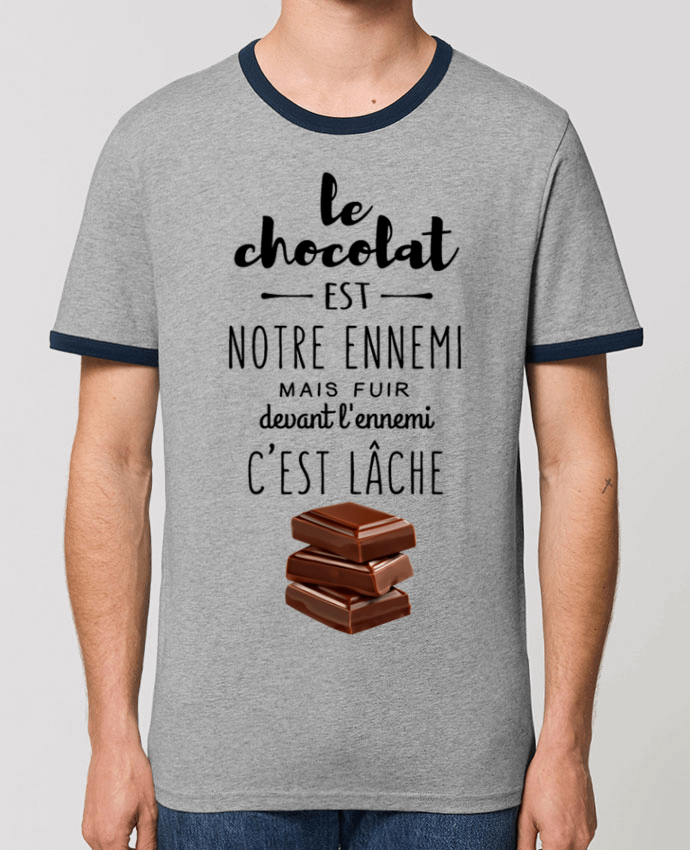 T-shirt chocolat par DesignMe