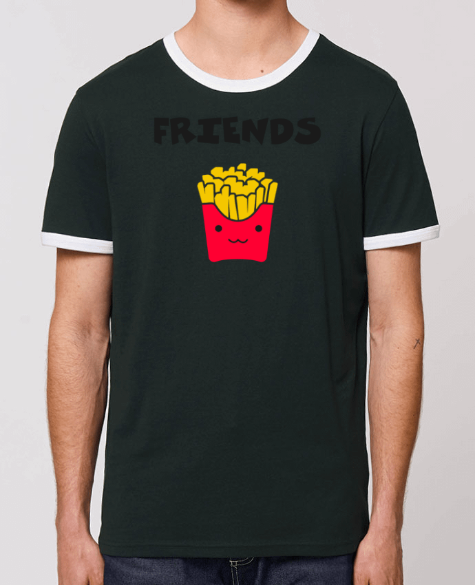 T-shirt BEST FRIENDS FRIES par tunetoo
