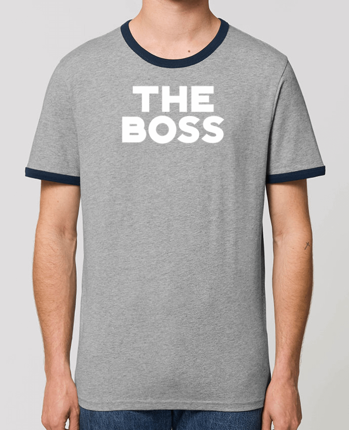 Unisex ringer t-shirt Ringer The Boss by Original t-shirt