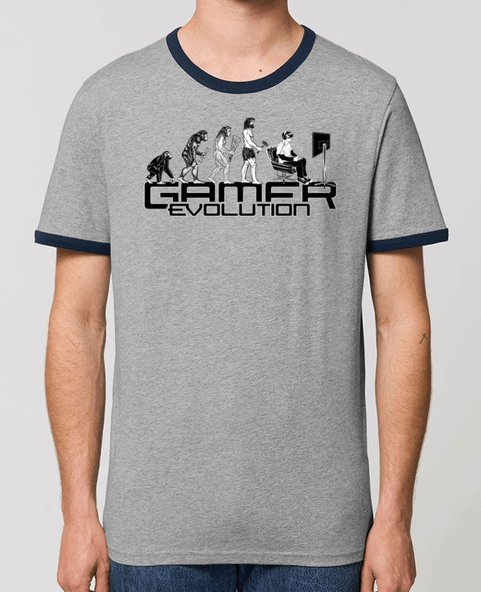 T-shirt Gamer evolution par Original t-shirt