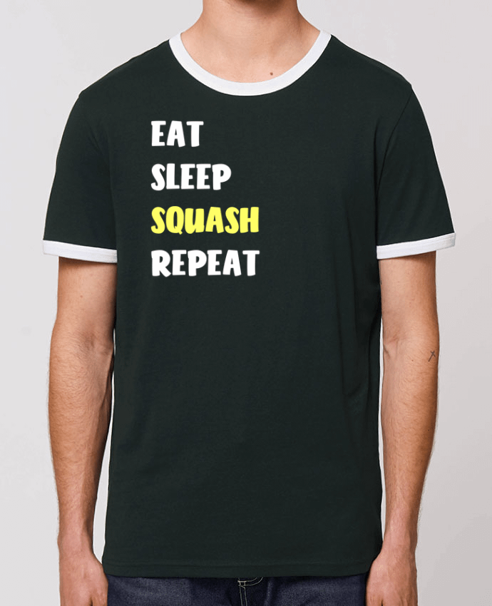 Unisex ringer t-shirt Ringer Squash Lifestyle by Original t-shirt