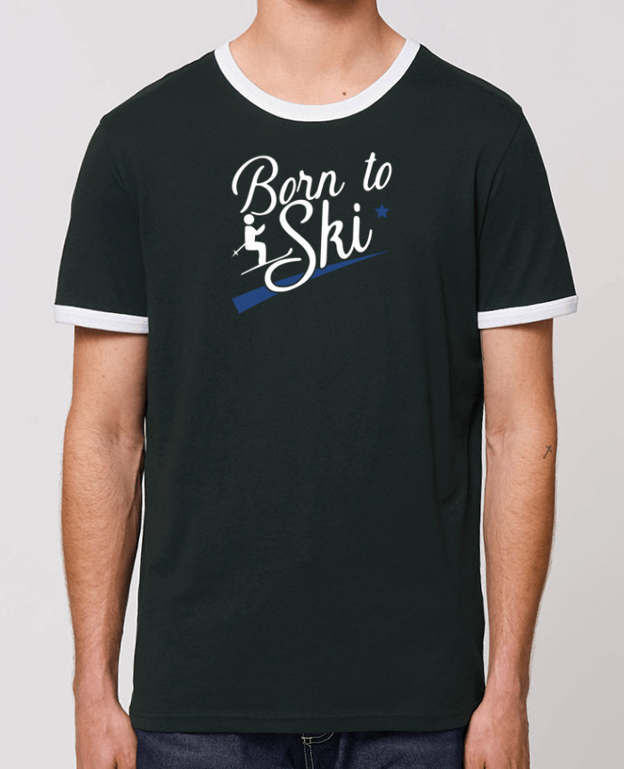 T-shirt Born to ski par Original t-shirt