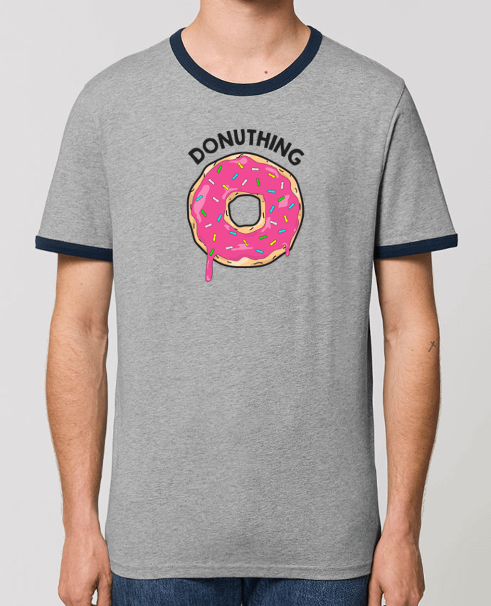 T-Shirt Contrasté Unisexe Stanley RINGER Donuthing Donut by tunetoo