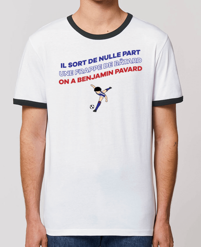 T-Shirt Contrasté Unisexe Stanley RINGER Chanson Pavard by tunetoo