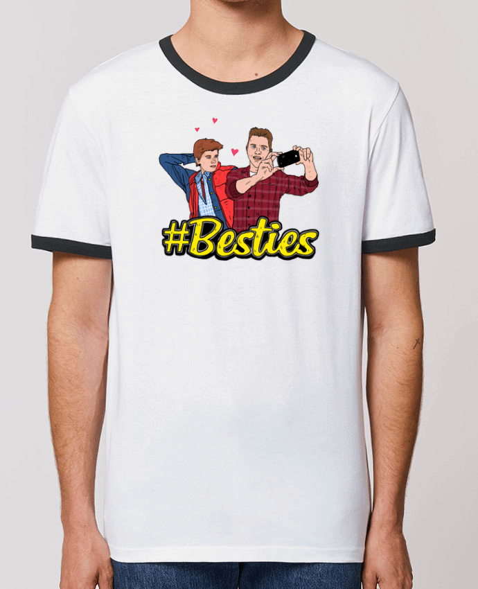 T-shirt Besties Marty McFly par Nick cocozza