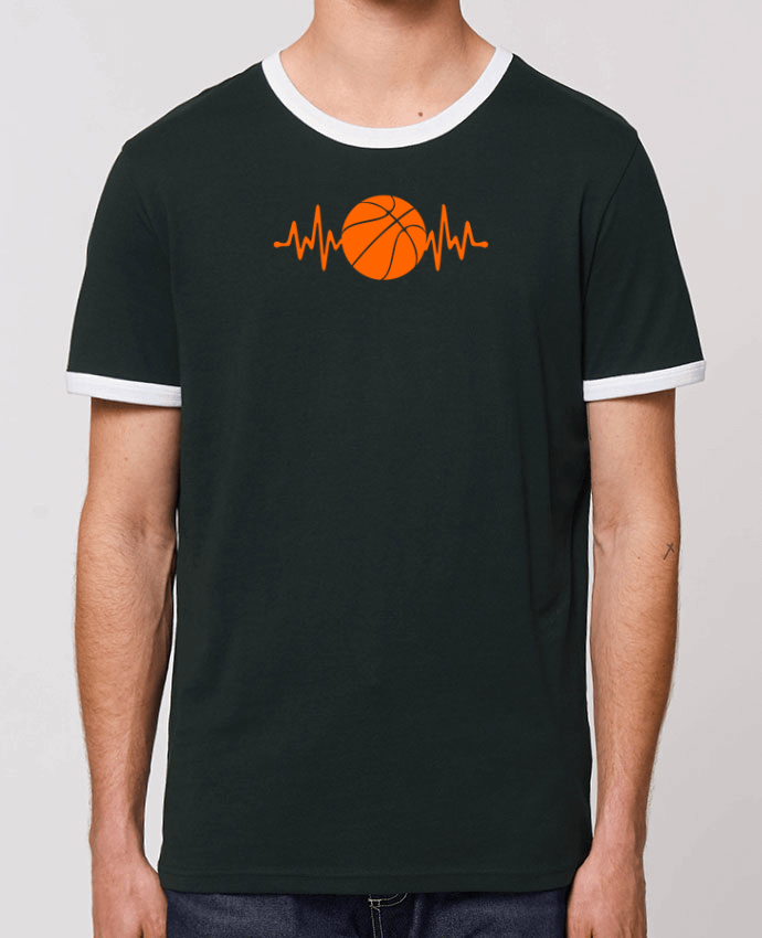 Unisex ringer t-shirt Ringer Ball is life by Original t-shirt