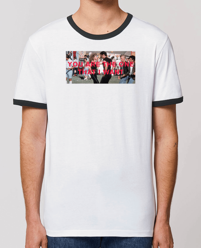 CAMISETA BORDES EN CONTRASTE UNISEX Stanley RINGER Grease - You are the one por tunetoo