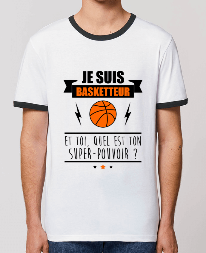 T-shirt Je suis basketteur et toi, quel est ton super-pouvoir ? par Benichan
