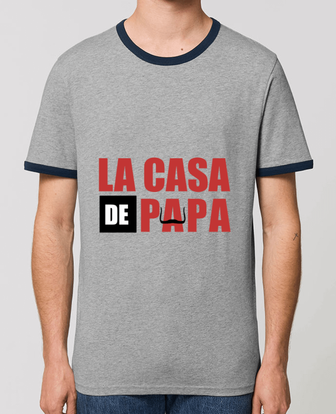 T-Shirt Contrasté Unisexe Stanley RINGER La casa de Papa by chloesanches