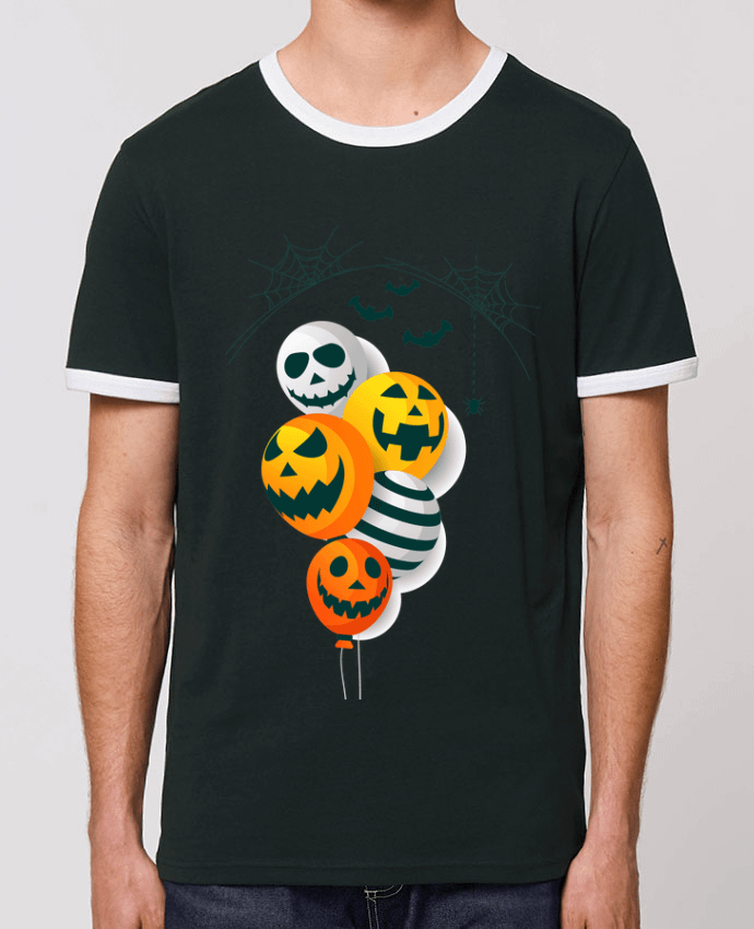 Unisex ringer t-shirt Ringer halloween by SHOPLA