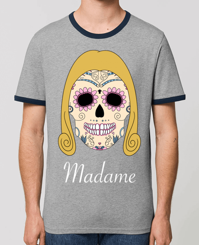 T-shirt Calavera Madame par Mx ARTificiel
