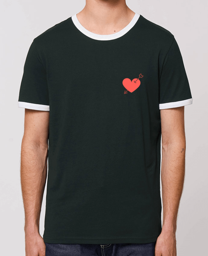 T-shirt coeur percé par Nana