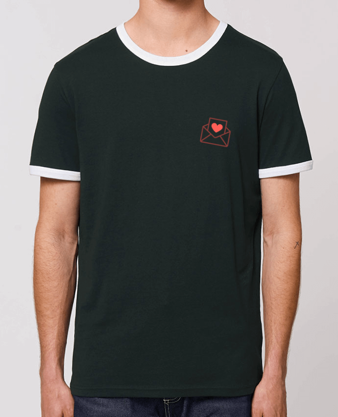 T-Shirt Contrasté Unisexe Stanley RINGER Lettre d'amour by Nana