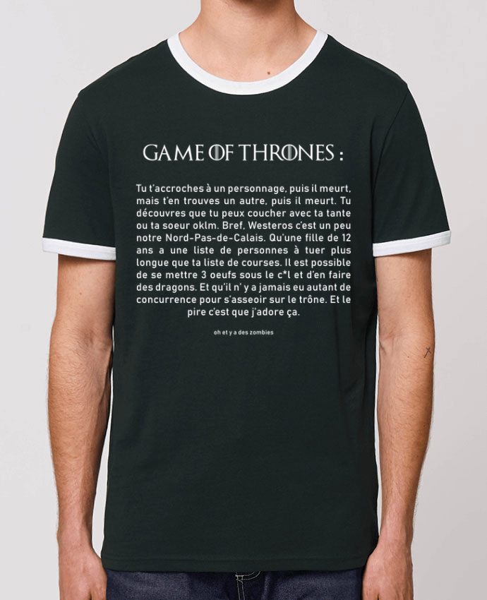 T-shirt Résumé de Game of Thrones par tunetoo