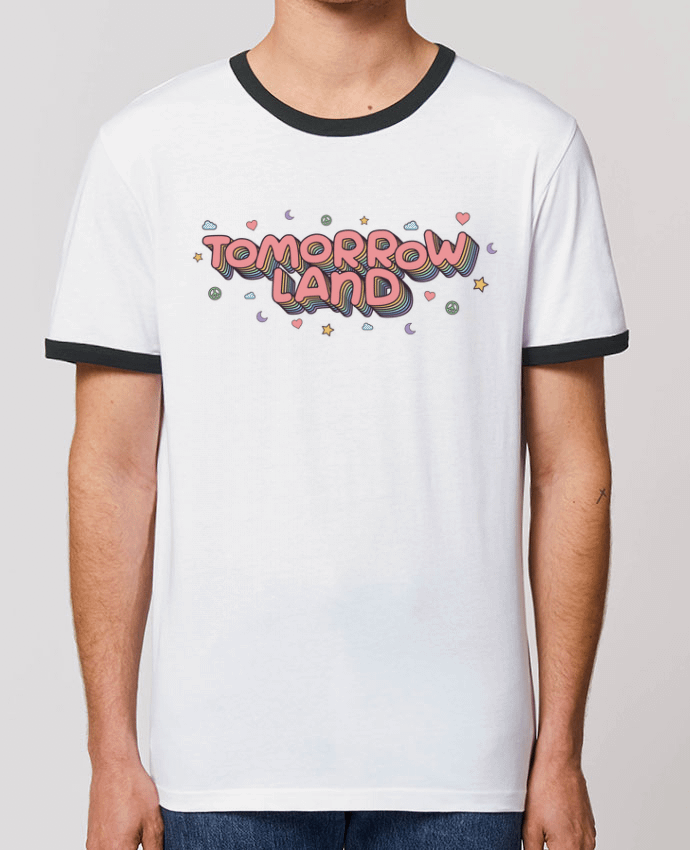 T-Shirt Contrasté Unisexe Stanley RINGER Tomorrowland by tunetoo