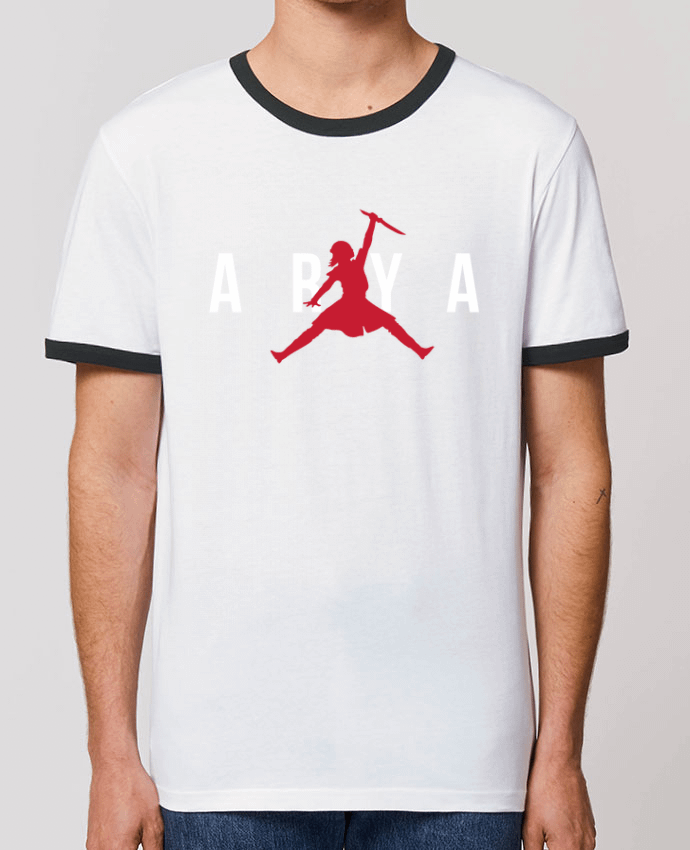 Unisex ringer t-shirt Ringer Air Jordan ARYA by tunetoo