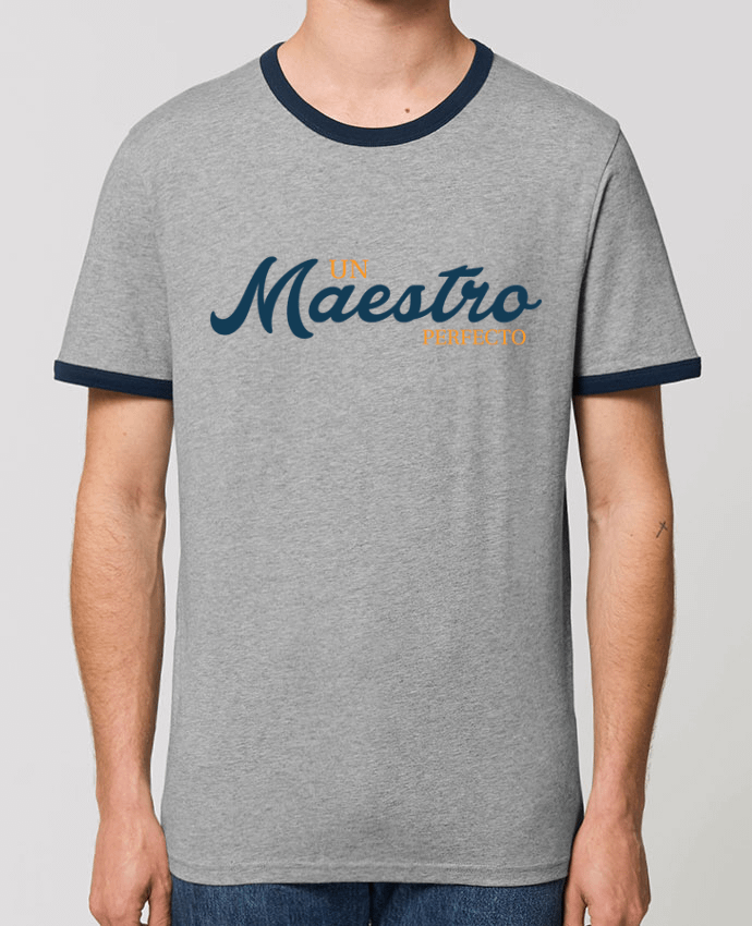 Unisex ringer t-shirt Ringer Un maestro perfecto by tunetoo