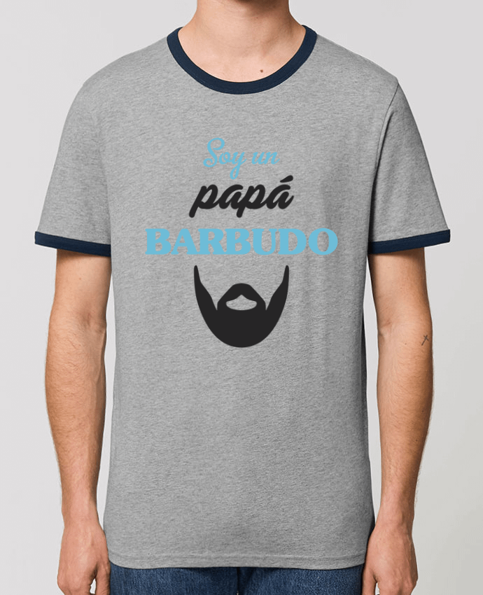 T-shirt Soy un papá barbudo par tunetoo