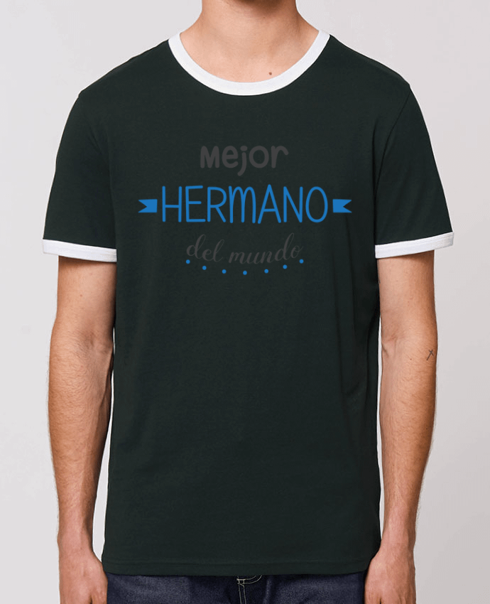 T-shirt Mejor hermano del mundo par tunetoo