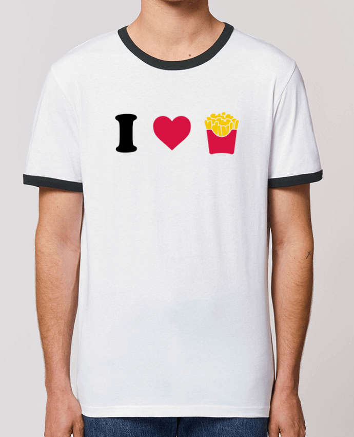 T-shirt I love fries par tunetoo