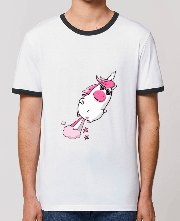 T-shirt Licorne à propulsion naturelle - version 2 par Tomi Ax - tomiax.fr