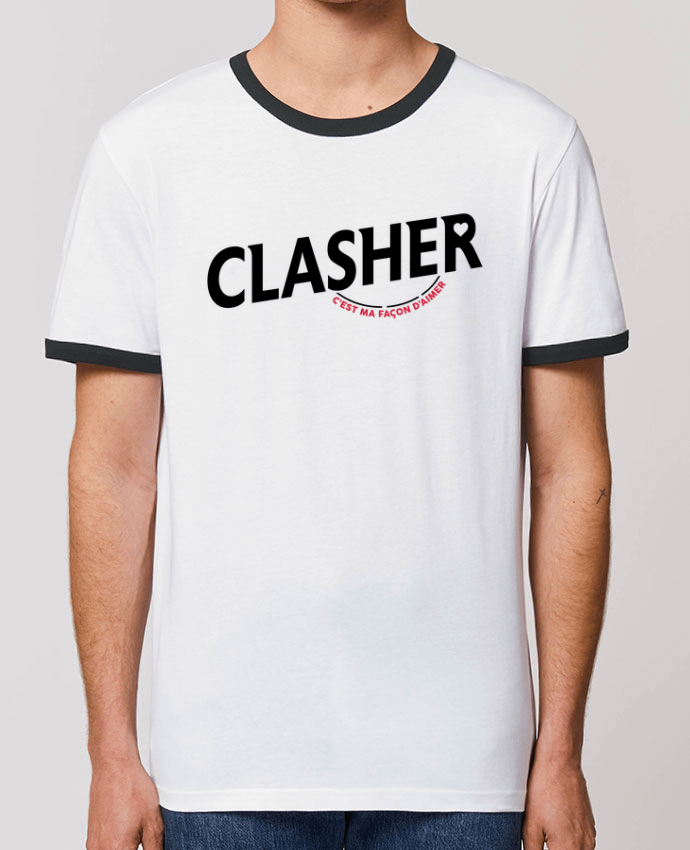 T-shirt Clasher c'est ma façon d'aimer par tunetoo