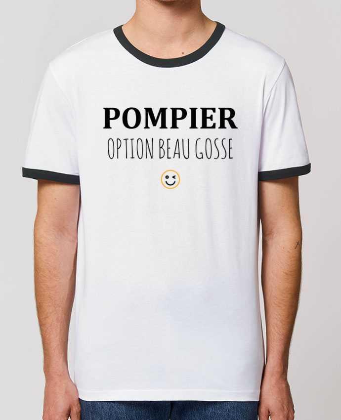 T-shirt Pompier option beau gosse par tunetoo