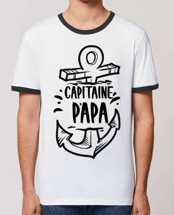 T-shirt Capitaine Papa par CREATIVE SHIRTS