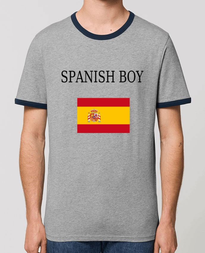 T-Shirt Contrasté Unisexe Stanley RINGER SPANISH BOY by Dott