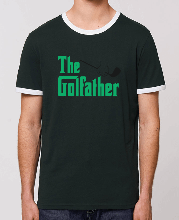 Unisex ringer t-shirt Ringer The golfather - Golf by tunetoo