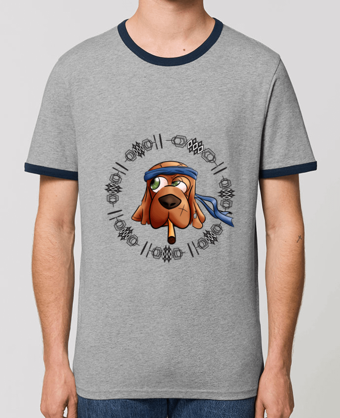 T-Shirt Contrasté Unisexe Stanley RINGER Doogy by Salutations Distinguées