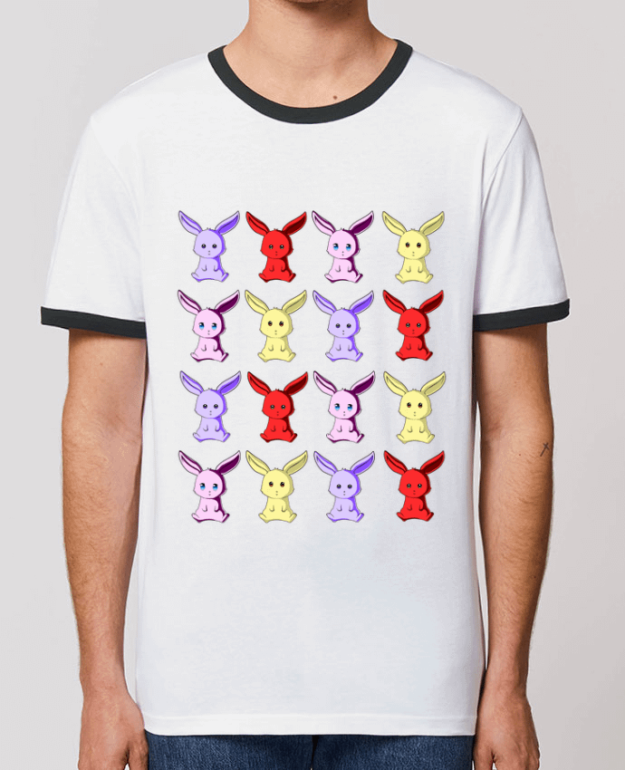 T-shirt Conejitos de Colores par MaaxLoL