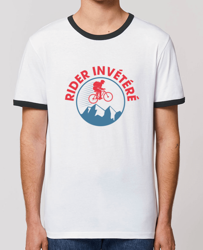 T-Shirt Contrasté Unisexe Stanley RINGER Rider invétéré by tunetoo